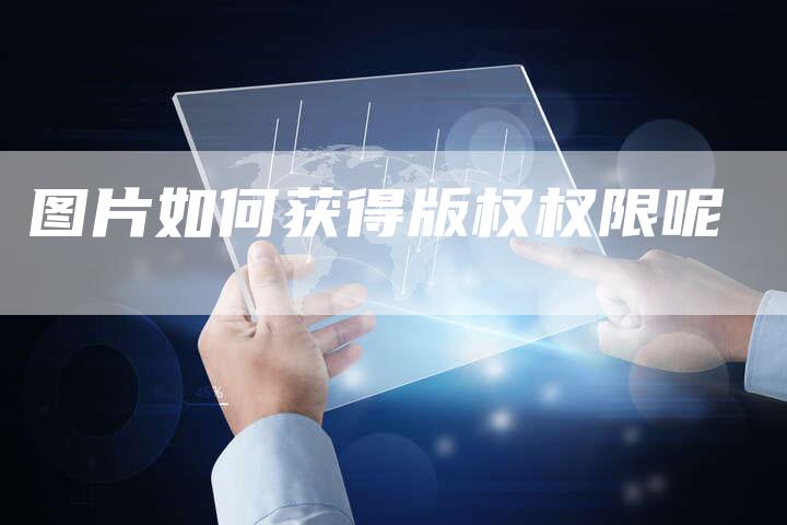 图片如何获得版权权限呢