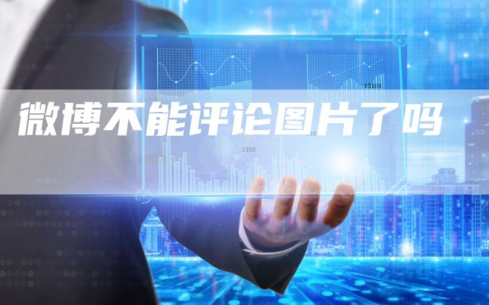 微博不能评论图片了吗