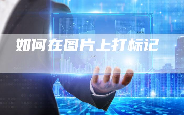 如何在图片上打标记