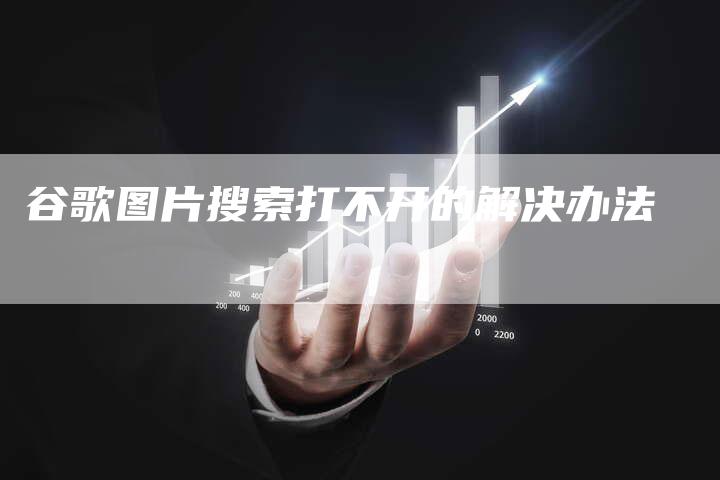 谷歌图片搜索打不开的解决办法