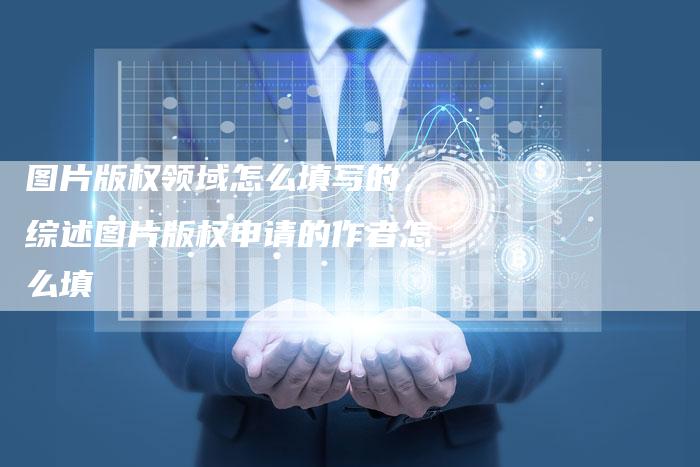 图片版权领域怎么填写的，综述图片版权申请的作者怎么填