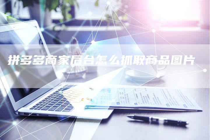 拼多多商家后台怎么抓取商品图片