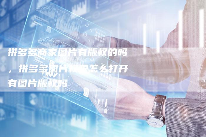 拼多多商家图片有版权的吗，拼多多图片权限怎么打开有图片版权吗