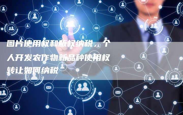 图片使用权和版权纳税，个人开发农作物新品种使用权转让如何纳税