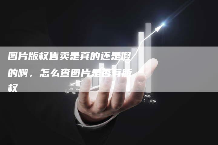 图片版权售卖是真的还是假的啊，怎么查图片是否有版权