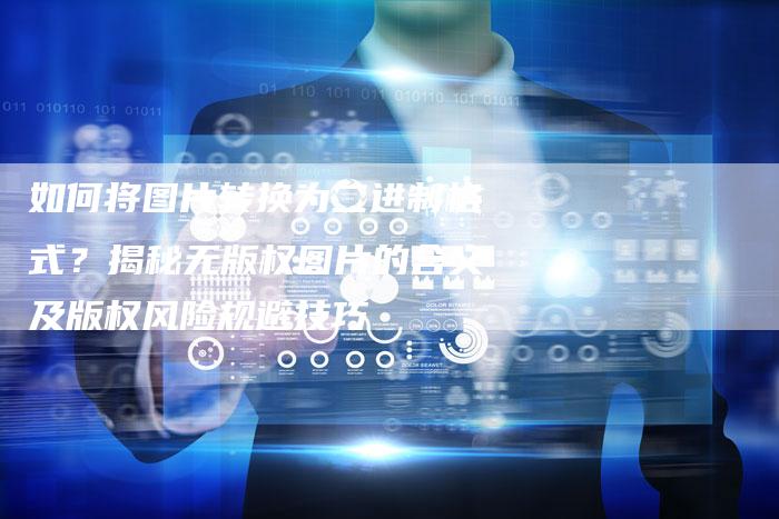 如何将图片转换为二进制格式？揭秘无版权图片的含义及版权风险规避技巧