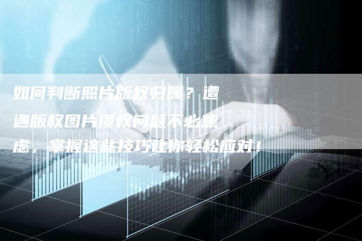 如何判断照片版权归属？遭遇版权图片侵权问题不必焦虑，掌握这些技巧让你轻松应对！