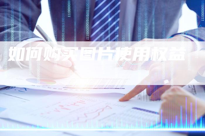 如何购买图片使用权益